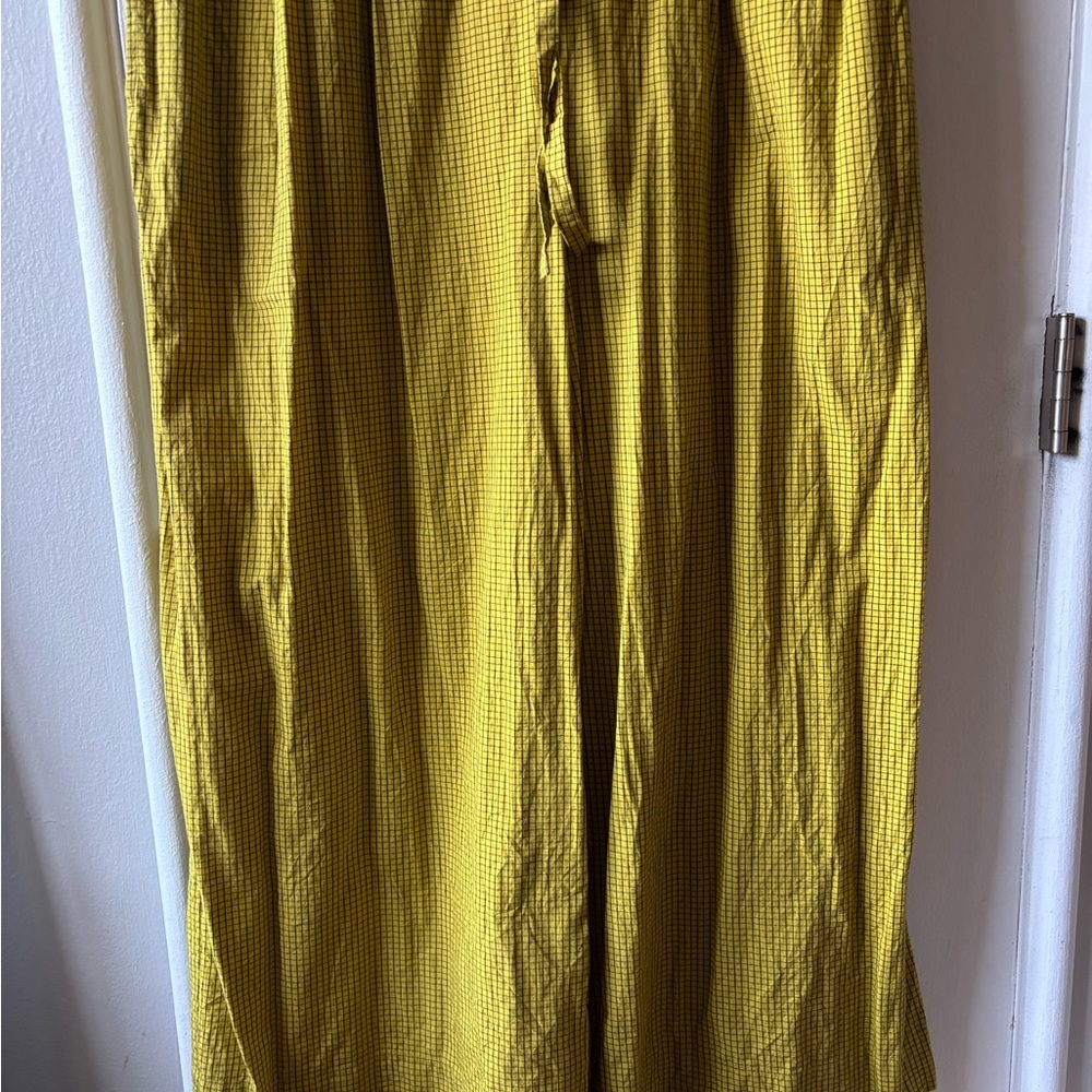 Toast Yellow Grid Jumpsuit - Picture 4 of 6